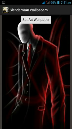 Slenderman Wallpaper Screenshot