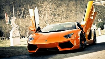 New Lamborghini Aventador Sports Cars HD Wallpaper
