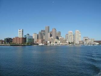 Pin Boston Harbor At Dusk Desktop Wallpaper Background