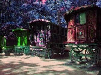 Mystical Gypsy Caravans By Jussettasnake