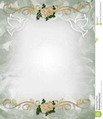 Wedding Invitation Background