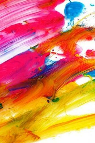 Watercolor White S iPhone Wallpaper HD
