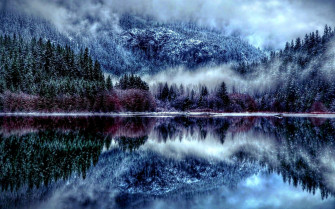 HD Winter Background Wallpaper