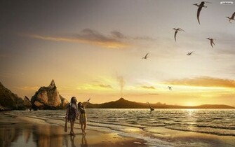 Youwall Stone Age Wallpaper