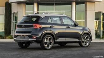 Hyundai Venue Rear Three Quarter HD Wallpaper