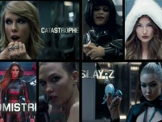 Bad Blood Music Video Taylor Swift Selena Gomez Cindy Crawford