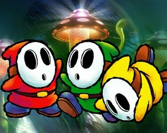 Shy Guy Desktop Background By Brokstar2011