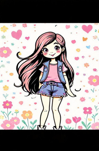 Cute Teen Girl Wallpaper