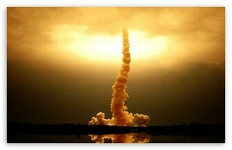 Space Shuttle Launch HD Desktop Wallpaper High Definition