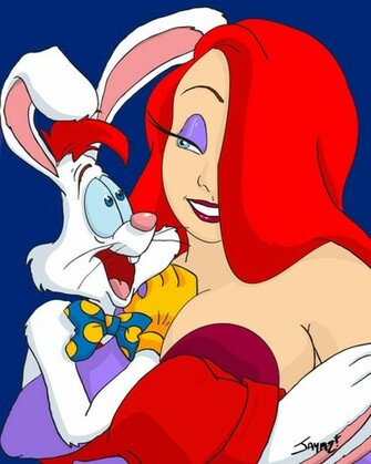 Jessica And Roger Rabbit By Jaymzeecat