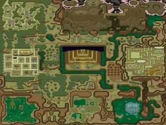Legend Of Zelda Map A Link To The Past Wallpaper