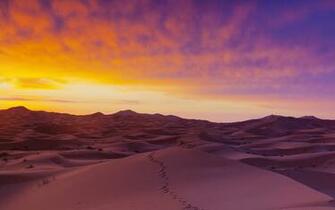 Sahara Desert Sand Dunes Wallpaper HD