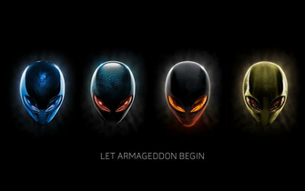 Blue Alienware Wallpaper