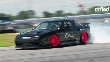 Black 240sx S13 Hatch Wallpaper Drifted