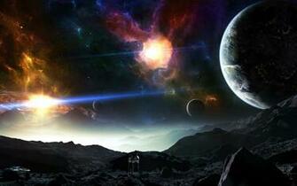Fantasy Space Wallpaper HD