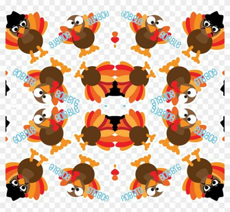 Thanksgiving Funny Gobble Turkey Face Wallpaper Clipart
