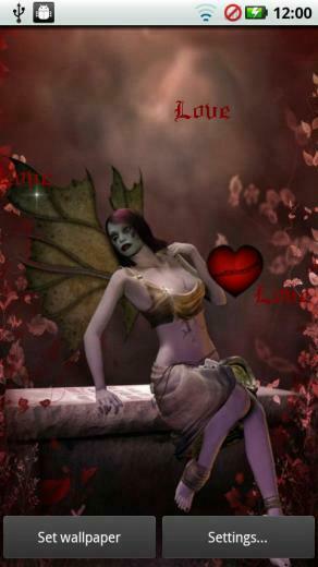 Gothic Fairy Live Wallpaper Android Apps On Google Play