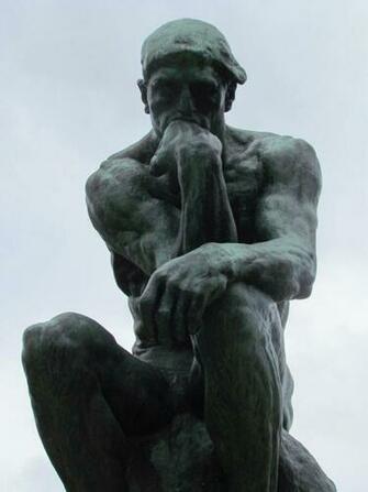The Thinker Wallpaper