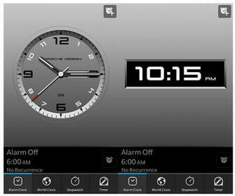 Want The Porsche Design Style Clock Or A Sweet Cb Alarm Toggle On Your