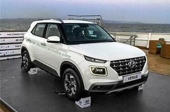 Hyundai Venue Interior And Exterior In Image Autocar India