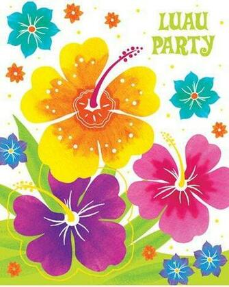 Hawaiian Luau Background