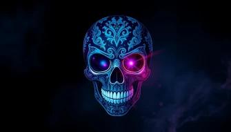 Skull Mask Wallpaper