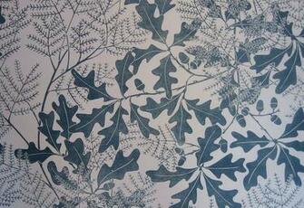 Oak Leaf Wallpaper By Marthe Armitage Sigmar London Trees