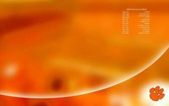 Clemson Football Schedule Wallpaper