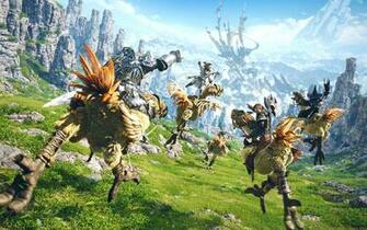 Final Fantasy Xiv Ps3 Battlefield Wallpaper HD