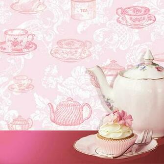 Home Brands Coloroll Vintage Tea Party
