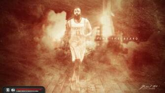 James Harden Fear The Beard Wallpaper By Michaelherradura