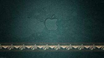Apple Green Silver Wallpaper