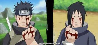 Naruto Uchiha Shisui Izuna Hitai Ate Blue Shirt Wallpaper