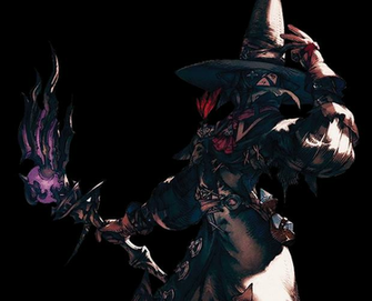 Dark Mage Final Fantasy Wallpaper Ff Xiv Black
