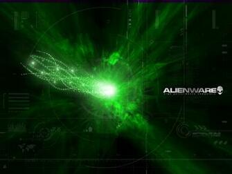 Alienware Green Wallpaper Stock Photos