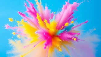 Color Powder Wallpaper