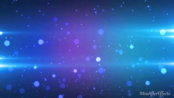 Galaxy Bokeh Effect Background Motion