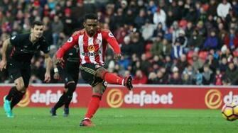 Slaven Bilic Champions Sunderland S Jermain Defoe Goal