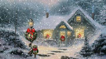 Christmas Image Vintage HD Wallpaper And