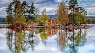 Amazing Lake Reflection HD Wallpaper Wallpaperfx