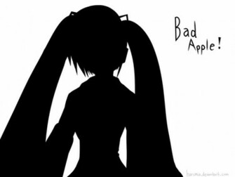 Bad Apple Wallpaper By Harumia