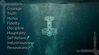 Norse Pagan Wallpaper Nine Based On The