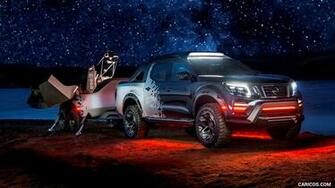 Nissan Navara Dark Sky Concept Front Three Quarter HD