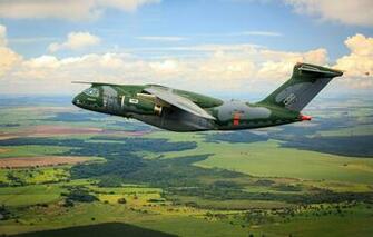 Wallpaper Fab Embraer Kc Military Aircraft Force Air
