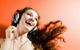 Girl And Music Desktop Pc Mac Wallpaper
