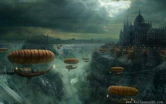 Castle Of Devil Fantasy Wallpaper