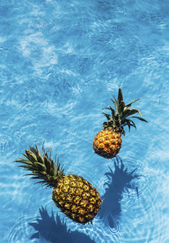 Tropical Aesthetic On Water Wallpaper