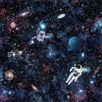 Holden Intergalactic Wallpaper Black Homebase