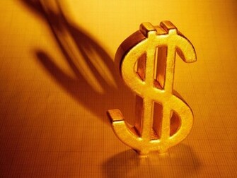 Image For Money Sign Wallpaper Gold