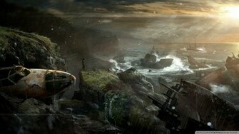 Shipwreck Wallpaper Tomb Raider